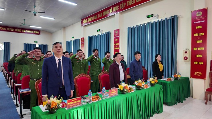 Hội nghị Tổng kết công tác Công an năm 2025 triển khai chương trìinh công tác công an năm 2026- Ảnh 1.