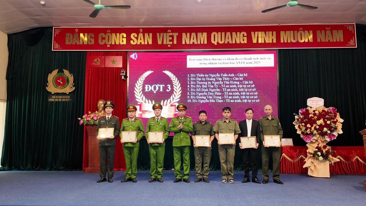 Hội nghị Tổng kết công tác Công an năm 2025 triển khai chương trìinh công tác công an năm 2026- Ảnh 14.