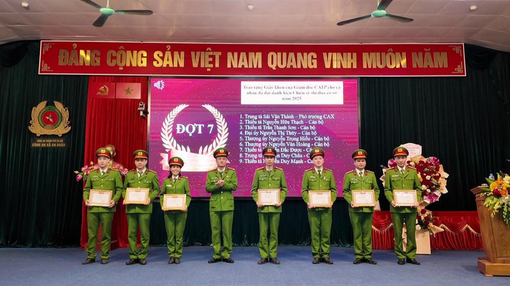 Hội nghị Tổng kết công tác Công an năm 2025 triển khai chương trìinh công tác công an năm 2026- Ảnh 18.