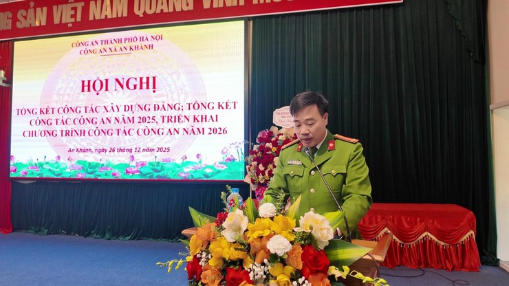 Hội nghị Tổng kết công tác Công an năm 2025 triển khai chương trìinh công tác công an năm 2026- Ảnh 4.