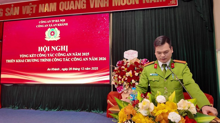 Hội nghị Tổng kết công tác Công an năm 2025 triển khai chương trìinh công tác công an năm 2026- Ảnh 7.