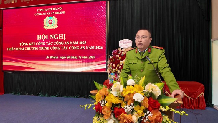 Hội nghị Tổng kết công tác Công an năm 2025 triển khai chương trìinh công tác công an năm 2026- Ảnh 8.