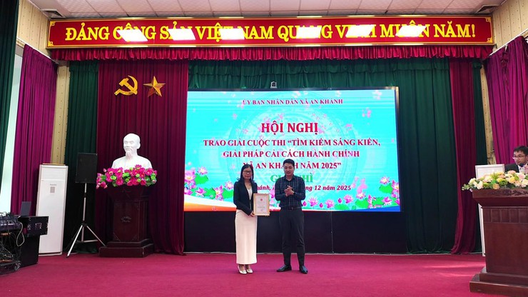 Hội nghị tuyên dương, khen thưởng, trao giải các cuộc thi lĩnh vực Văn hóa – Xã hội năm 2025- Ảnh 12.