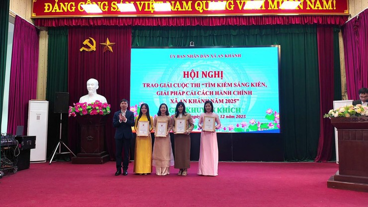 Hội nghị tuyên dương, khen thưởng, trao giải các cuộc thi lĩnh vực Văn hóa – Xã hội năm 2025- Ảnh 14.