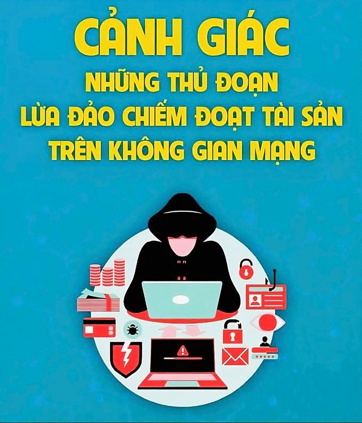Công an xã Hòa Phú khuyến cáo nhân dân cảnh giác với các hành vi lừa đảo- Ảnh 1.
