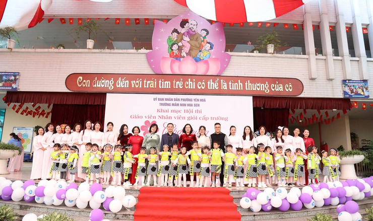 Trường mầm non Hoa Sen tổ chức Hội thi giáo viên, nhân viên giỏi năm học 2025 - 2026- Ảnh 1.