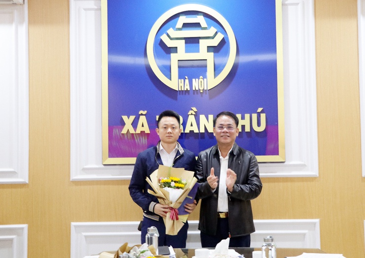 UBND xã Trần Phú tổ chức hội nghị công bố và trao quyết định bổ nhiệm cán bộ lãnh đạo, quản lý- Ảnh 3.