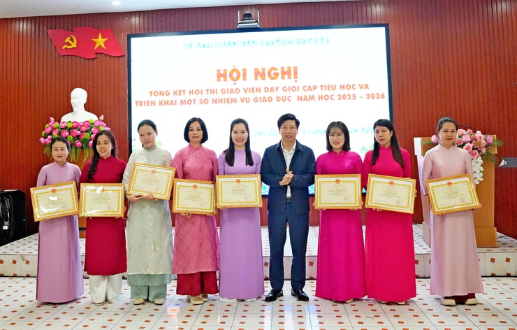 SƠN TÂY TỔNG KẾT HỘI THI GIÁO VIÊN DẠY GIỎI CẤP TIỂU HỌC, NĂM HỌC 2025 – 2026- Ảnh 1.