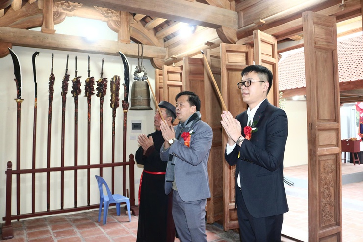 Lễ hội truyền thống và công trình Đền làng Thượng Tiết, biểu tượng của tinh thần yêu nước và sức mạnh đại đoàn kết toàn dân.- Ảnh 4.