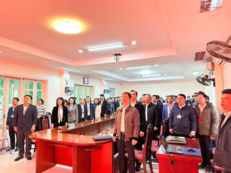 Lễ sinh hoạt dưới cờ tháng 1/2026 cơ quan Đảng ủy và Cơ quan HĐND-UBND phường Bồ Đề- Ảnh 1.