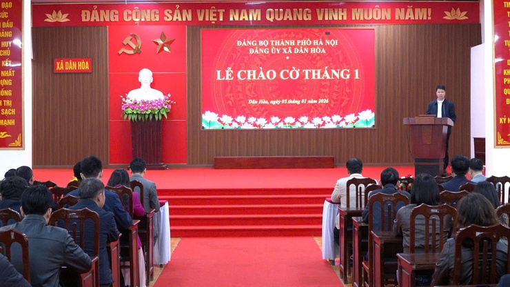 XÃ DÂN HÒA: SINH HOẠT DƯỚI CỜ ĐẦU NĂM 2026 – KHÍ THẾ MỚI, QUYẾT TÂM MỚI HOÀN THÀNH NHIỆM VỤ CHÍNH TRỊ- Ảnh 4.