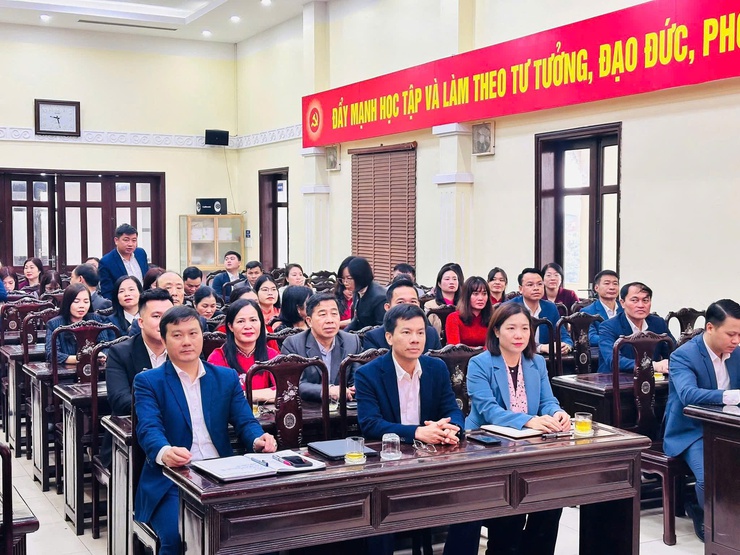 SÓC SƠN TỔ CHỨC HỘI NGHỊ LIÊN TỊCH GIỚI THIỆU NGƯỜI ỨNG CỬ ĐẠI BIỂU HĐND XÃ NHIỆM KỲ 2026 - 2031- Ảnh 2.