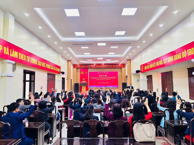 SÓC SƠN TỔ CHỨC HỘI NGHỊ LIÊN TỊCH GIỚI THIỆU NGƯỜI ỨNG CỬ ĐẠI BIỂU HĐND XÃ NHIỆM KỲ 2026 - 2031- Ảnh 3.