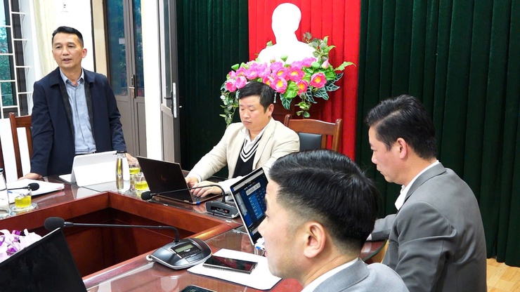 BAN THƯỜNG VỤ ĐẢNG ỦY XÃ TỔ CHỨC HỘI NGHỊ TRIỂN KHAI CÁC NGHỊ QUYẾT CHIẾN LƯỢC (NQ 57, NQ 59, NQ 66, NQ 68, NQ 70, NQ 71, NQ 72) CỦA TRUNG ƯƠNG, ĐỊNH HƯỚNG NHIỆM VỤ CÁC BAN CHỈ ĐẠO- Ảnh 4.