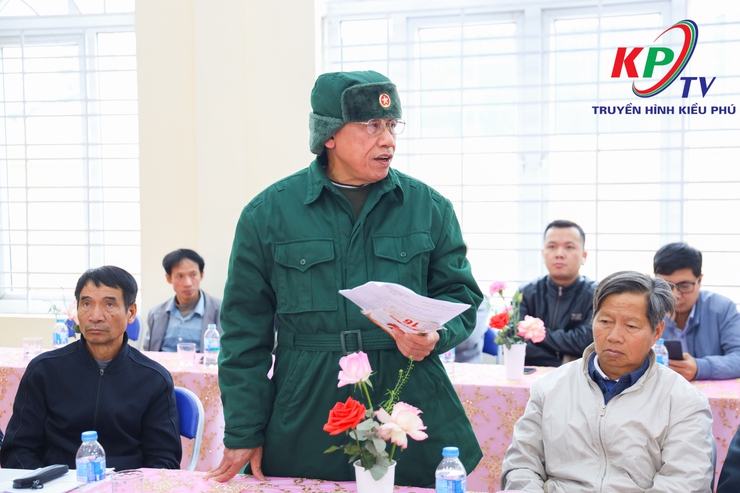 Lãnh đạo xã Kiều Phú dự sinh hoạt Chi bộ thôn Đồng Bụt, lắng nghe ý kiến, kiến nghị của đảng viên và Nhân dân- Ảnh 4.