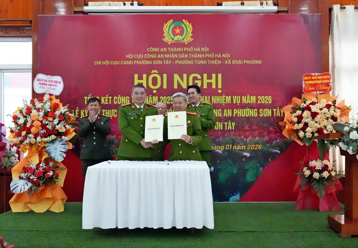 CHI HỘI CỰU CÔNG AN NHÂN DÂN PHƯỜNG SƠN TÂY TRIỂN KHAI NHIỆM VỤ NĂM 2026- Ảnh 5.