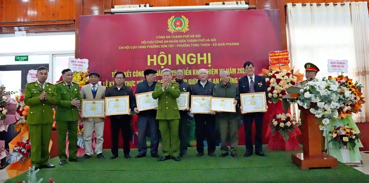 CHI HỘI CỰU CÔNG AN NHÂN DÂN PHƯỜNG SƠN TÂY TRIỂN KHAI NHIỆM VỤ NĂM 2026- Ảnh 7.