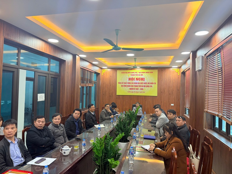 Hà Nội: Tổng kết hoạt động của Đoàn Đại biểu Quốc hội khóa XV và Hội đồng nhân dân thành phố Hà Nội khóa XVI nhiệm kỳ 2021-2026- Ảnh 2.