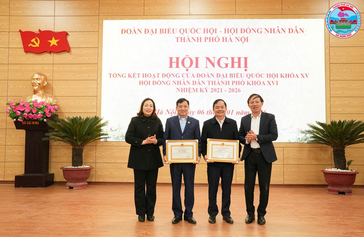 Hà Nội tổng kết hoạt động Đoàn đại biểu Quốc hội và HĐND Thành phố nhiệm kỳ 2021 – 2026- Ảnh 7.