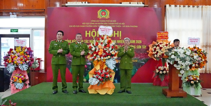 CHI HỘI CỰU CÔNG AN NHÂN DÂN PHƯỜNG SƠN TÂY TRIỂN KHAI NHIỆM VỤ NĂM 2026- Ảnh 3.