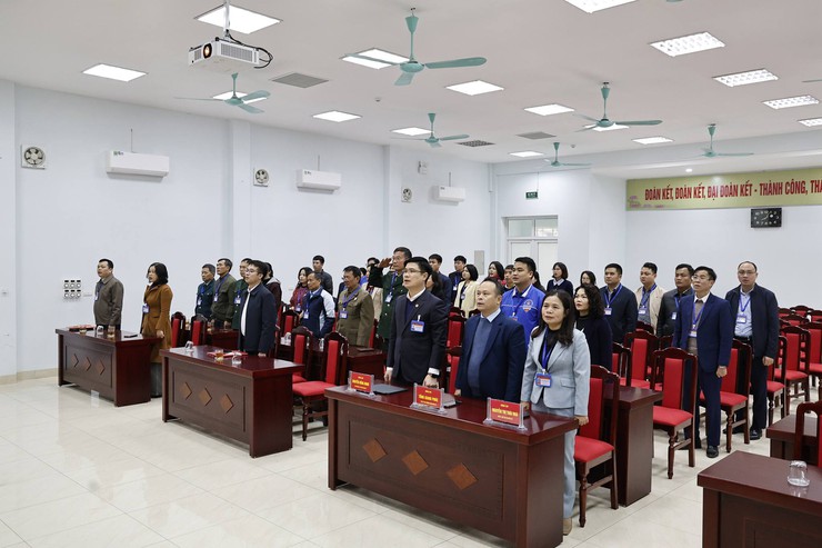 XÃ ĐA PHÚC - LỄ CHÀO CỜ ĐẦU NĂM 2026- Ảnh 1.