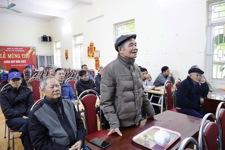 XÃ ĐA PHÚC - BÍ THƯ ĐẢNG ỦY DỰ SINH HOẠT CHI BỘ THÔN ĐẠI TẢO- Ảnh 4.