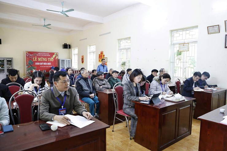 XÃ ĐA PHÚC - BÍ THƯ ĐẢNG ỦY DỰ SINH HOẠT CHI BỘ THÔN ĐẠI TẢO- Ảnh 2.