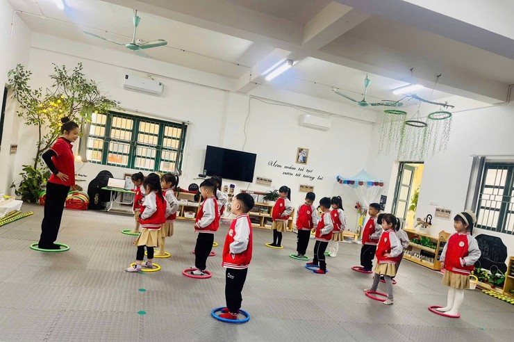 HỘI NGHỊ KHẢO SÁT CHÍNH THỨC CÔNG TÁC KIỂM ĐỊNH CHẤT LƯỢNG GIÁO DỤC VÀ CÔNG NHẬN TRƯỜNG CHUẨN QUỐC GIA TẠI TRƯỜNG MẦM NON BẮC PHÚ- Ảnh 3.