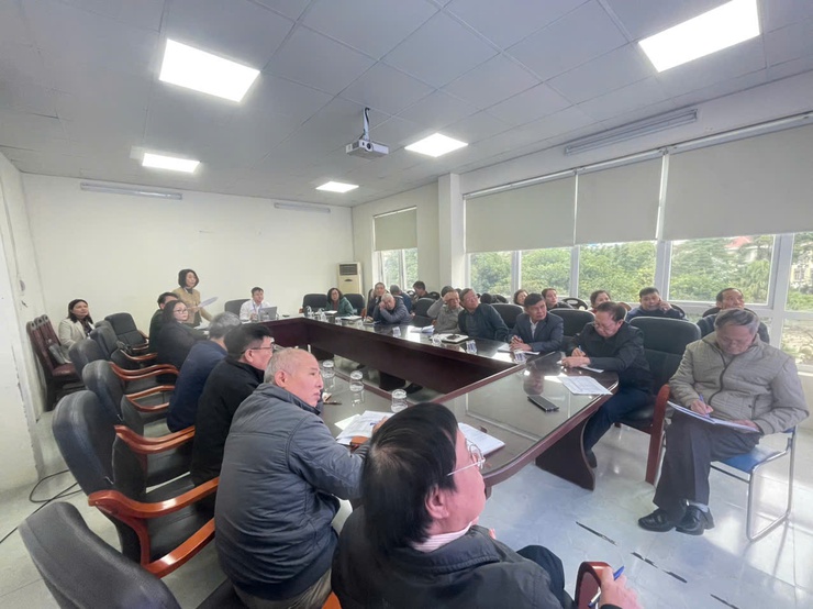 Các Ban bầu cử làm việc tại với các tổ dân phố chuẩn bị cho công tác bầu cử- Ảnh 3.