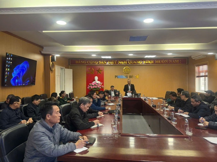 Các Ban bầu cử làm việc tại với các tổ dân phố chuẩn bị cho công tác bầu cử- Ảnh 4.