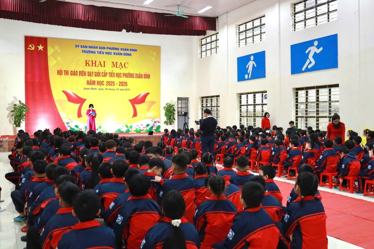 Xuân Đỉnh đẩy mạnh phong trào thi đua 'Dạy tốt – Học tốt'- Ảnh 1.