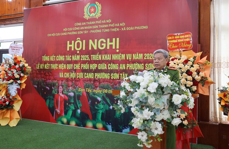 CHI HỘI CỰU CÔNG AN NHÂN DÂN PHƯỜNG SƠN TÂY TRIỂN KHAI NHIỆM VỤ NĂM 2026- Ảnh 2.