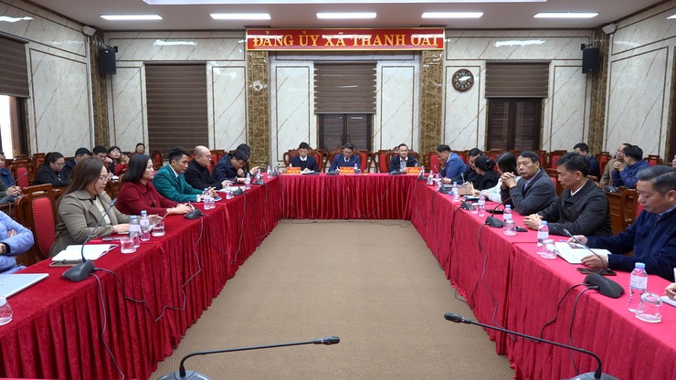 Xã Thanh Oai: Kiện toàn bộ máy lãnh đạo, nâng cao hiệu quả công tác quản lý- Ảnh 2.