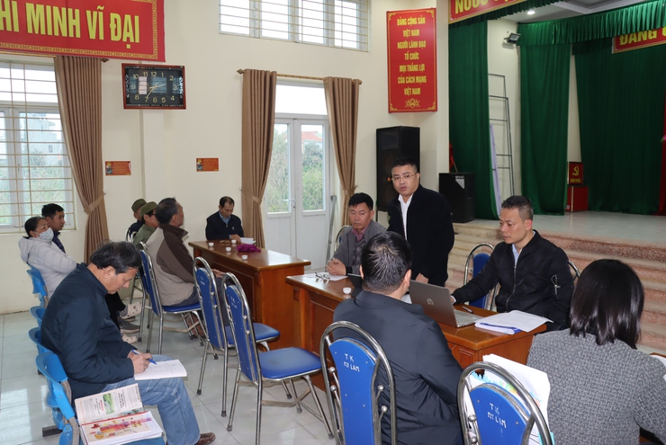 Hội nghị tuyên truyền, vận động và đối thoại với công dân về việc thực hiện các chế độ, chính sách bồi thường, hỗ trợ và giải phóng mặt bằng- Ảnh 2.