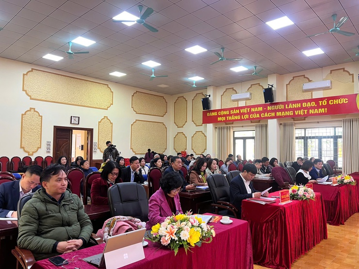 Hội nghị Ban lãnh đạo mở rộng thảo luận thống nhất giới thiệu nhân sự ứng cử đại biểu HĐND xã Ngọc Hồi, nhiệm kỳ 2026-2031- Ảnh 1.