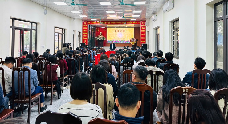 Xã Hòa Xá tổ chức hội nghị lấy ý kiến cử tri nơi công tác đối với người ứng cử đại biểu HĐND xã nhiệm kỳ 2026–2031- Ảnh 2.