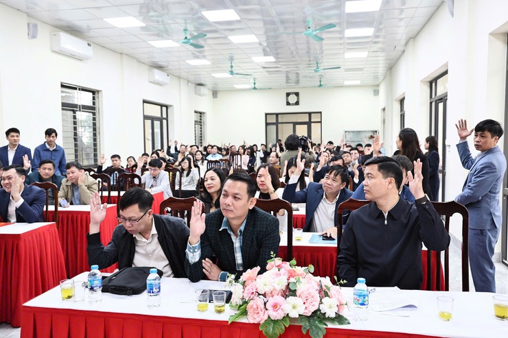 Xã Hòa Xá tổ chức hội nghị lấy ý kiến cử tri nơi công tác đối với người ứng cử đại biểu HĐND xã nhiệm kỳ 2026–2031- Ảnh 5.