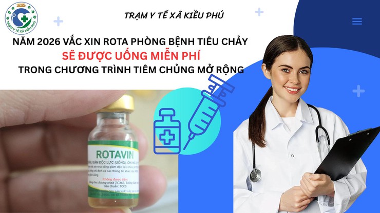 Năm 2026, vắc xin Rota được uống miễn phí trong Chương trình Tiêm chủng mở rộng- Ảnh 1.