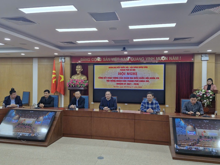 Thường trực HĐND phường tham dự Hội nghị tổng kết nhiệm kỳ 2021–2026- Ảnh 1.