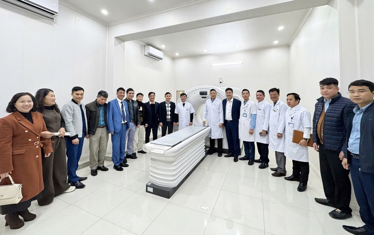 Bệnh viện Đa khoa Chương Mỹ tổ chức lễ khai trương hệ thống chụp cắt lớp vi tính và Trung tâm tiêm chủng vắc-xin- Ảnh 9.