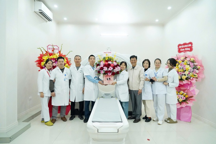 Bệnh viện Đa khoa Chương Mỹ tổ chức lễ khai trương hệ thống chụp cắt lớp vi tính và Trung tâm tiêm chủng vắc-xin- Ảnh 11.