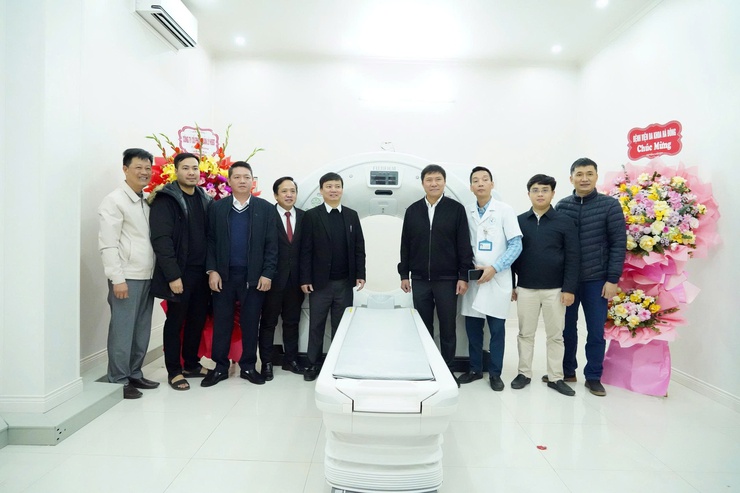 Bệnh viện Đa khoa Chương Mỹ tổ chức lễ khai trương hệ thống chụp cắt lớp vi tính và Trung tâm tiêm chủng vắc-xin- Ảnh 12.