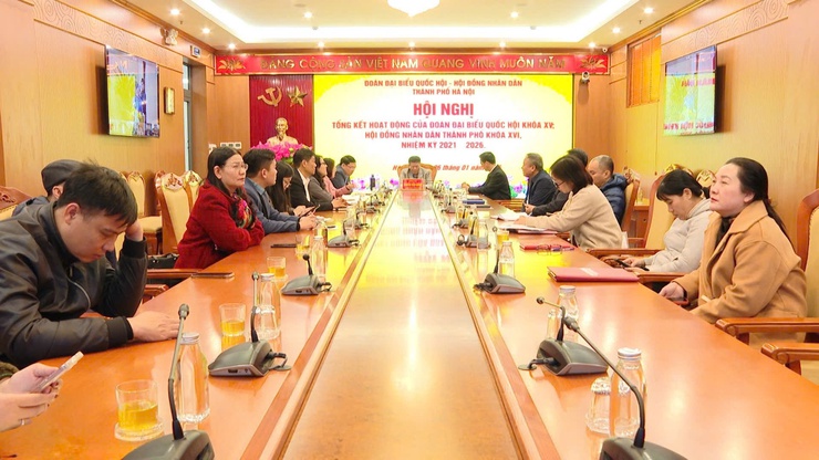 XÃ THANH TRÌ DỰ HỘI NGHỊ TỔNG KẾT HOẠT ĐỘNG CỦA ĐOÀN ĐẠI BIỂU QUỐC HỘI, HỘI ĐỒNG NHÂN DÂN THÀNH PHỐ HÀ NỘI NHIỆM KỲ 2021-2026- Ảnh 2.