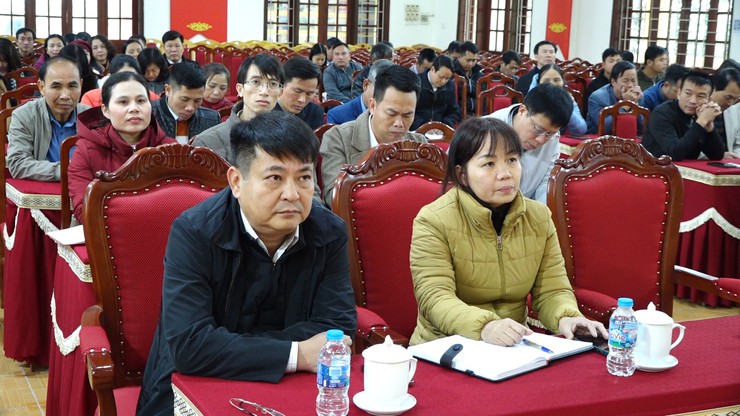 Đảng ủy xã Vật Lại quán triệt, triển khai thực hiện quy định, kế hoạch về công tác cán bộ- Ảnh 2.