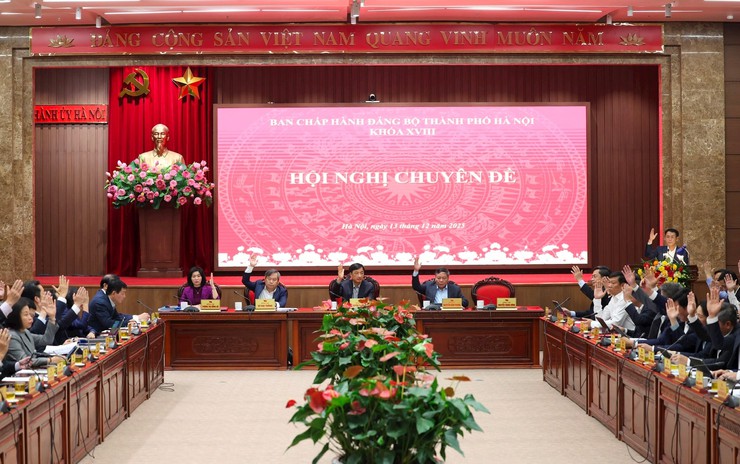 Chương trình công tác năm 2026: Hà Nội quyết liệt đổi mới, tạo đột phá phát triển- Ảnh 1.