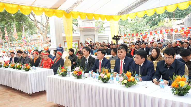 Lễ Khánh thành di tích kiến trúc nghệ thuật cấp Thành phố - Đình Cát Ngòi - Ảnh 2.