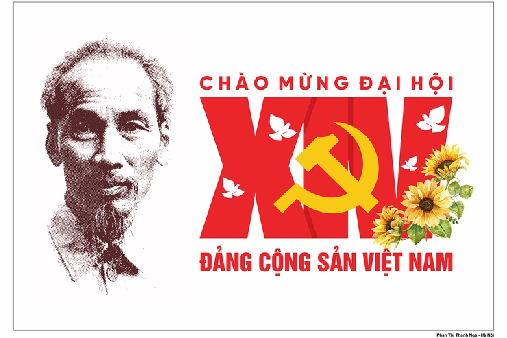 Phường Thanh Xuân đẩy mạnh cao điểm tuyên truyền Đại hội XIV của Đảng- Ảnh 1.
