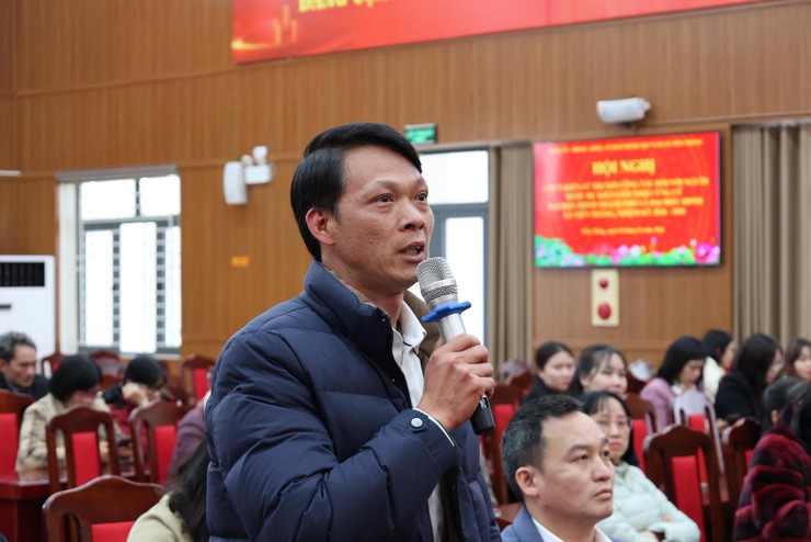 Xã Tiến Thắng lấy ý kiến cử tri về người ứng cử đại biểu HĐND thành phố; đại biểu HĐND xã Tiến Thắng nhiệm kỳ 2026 - 2031- Ảnh 4.