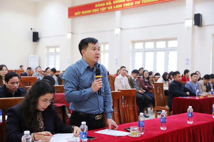 Thượng Phúc lấy ý kiến cử tri nơi công tác đối với người giới thiệu ứng cử đại biểu HĐND, nhiệm kỳ 2026 – 2031- Ảnh 4.