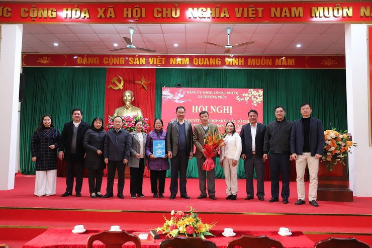 Xã Thượng Phúc công bố Quyết định hợp nhất các Hội Quần chúng trên địa bàn- Ảnh 4.